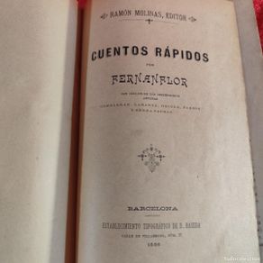 Old books: CUENTOS RÁPIDOS POR FERNANFLOR - 1886 + MUJERES DEL EVANGELIO POR LARMING - MADRID 1873 / 3755